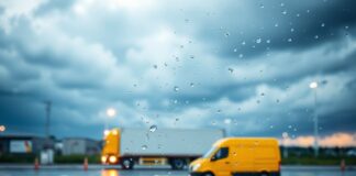 Die Bedeutung der Wettervorhersage für die Unternehmenslogistik The importance of weather forecasting for business logistics