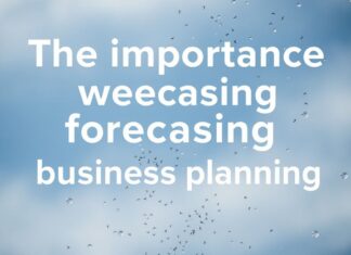 Die Bedeutung der Wettervorhersage für die Unternehmensplanung The importance of weather forecasting for business planning