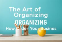 Die Kunst des Organisierens: Wie Ordnung Ihr Unternehmen voranbringt The Art of Organizing: How Order Propels Your Business Forward