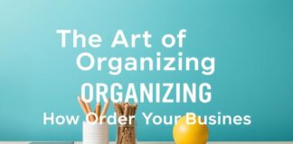 Die Kunst des Organisierens: Wie Ordnung Ihr Unternehmen voranbringt The Art of Organizing: How Order Propels Your Business Forward