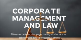 Unternehmensführung und Recht: Wichtige Aspekte für Startups und etablierte Unternehmen Corporate Management and Law: Important Aspects for Startups and Established Companies