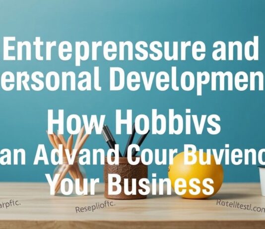 Unternehmertum und persönliche Entwicklung: Wie Hobbys Ihr Business voranbringen können Entrepreneurship and Personal Development: How Hobbies Can Advance Your Business