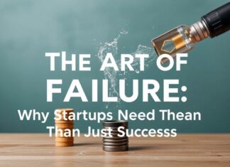 Die Kunst des Scheiterns: Warum Startups mehr als nur Erfolg brauchen The Art of Failure: Why Startups Need More Than Just Success