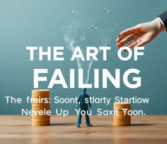 Die Kunst des Scheiterns: Warum Startups oft zu früh aufgeben The Art of Failing: Why Startups Often Give Up Too Soon